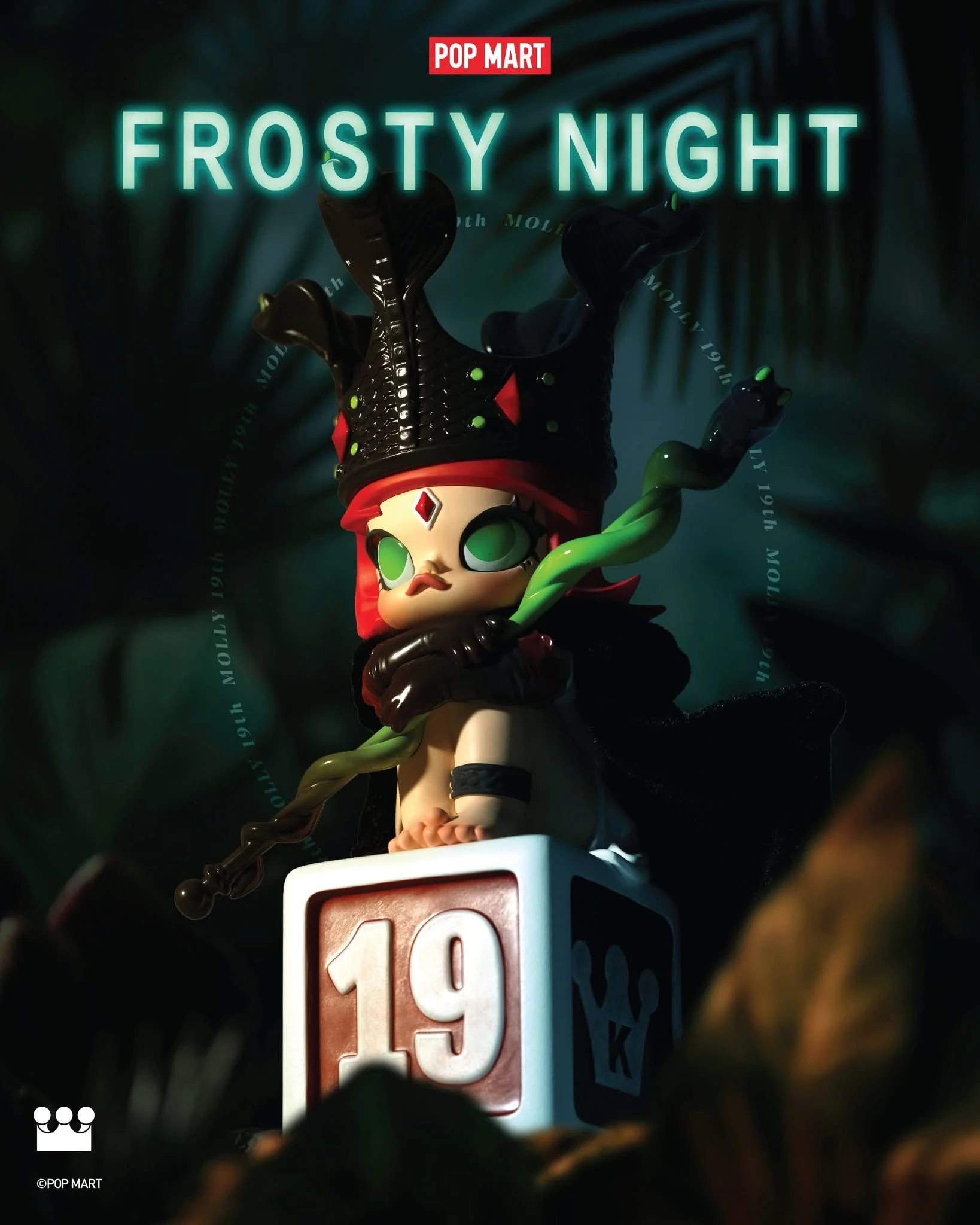 Molly 19th Anniversary Statue - Frosty Night